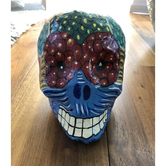 Mexican Day of the Dead Hand Painted Sugar Skull Calavera